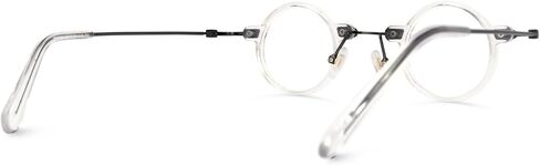 Zeelool Vintage Round Glasses Frame for Women with Non-prescription Clear Lens Burgess ZJGX308401 in Saudi Arabia