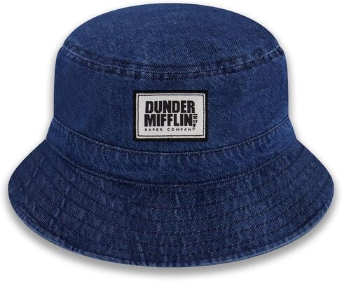Concept One The Office Dunder Mifflin Bucket Hat, Packable Travel Hat, Wide Brim Summer Hat in Saudi Arabia