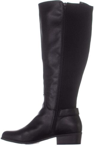 Alfani Womens Kallumm Fabric Round Toe Mid-Calf Fashion Boots in Saudi Arabia
