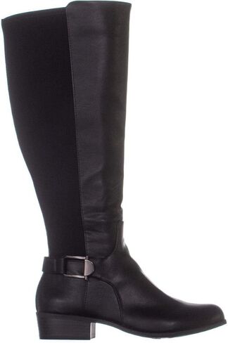 Alfani Womens Kallumm Fabric Round Toe Mid-Calf Fashion Boots in Saudi Arabia