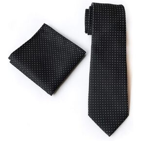 ربطة عنق كلاسيكية منقوشة للرجال من Ctskyte ومجموعة مربعة للجيب وربطة عنق رسمية للحفلات in Kuwait