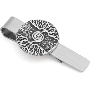 مشابك ربطة عنق من الفولاذ المقاوم للصدأ من غوشوانج فايكينغ تشمال إغدراسيل شجرة الحياة التعويذة in Kuwait