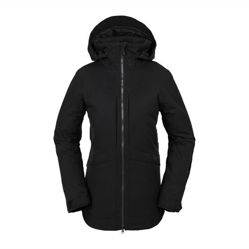 Volcom Womens Shelter 3d Stretch Insulated Snowboard Ski Winter Hooded Jacket Jacket in Saudi Arabia