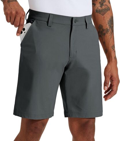 Willit Men's Golf Shorts Stretch Work Dress Shorts Quick Dry Hiking Athletic Casual Shorts with Pockets 10" in Kuwait
