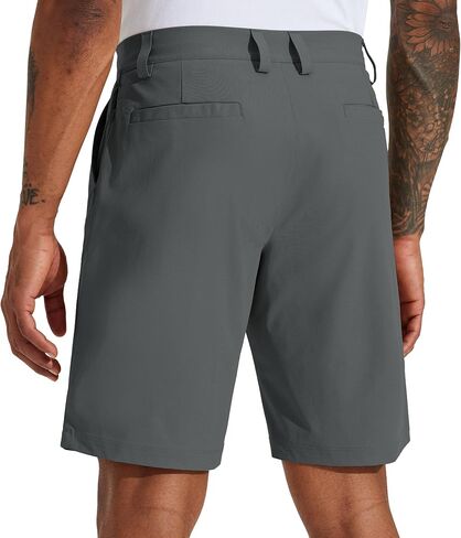 Willit Men's Golf Shorts Stretch Work Dress Shorts Quick Dry Hiking Athletic Casual Shorts with Pockets 10" in Kuwait