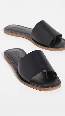صنادل The Boardwalk Post Slide للسيدات من Madewell in Saudi Arabia