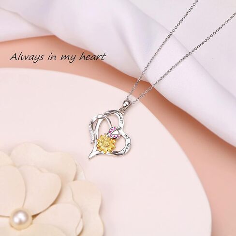 YinShan Cute Animal Necklaces for Women Girls 925 Sterling Silver Guinea Pigs/Sunflower/Panda/Alpaca & Sloth/Bunny/Puppy Dog Necklace Jewelry Birthday Gifts in Kuwait