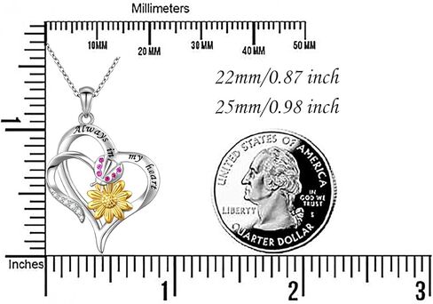 YinShan Cute Animal Necklaces for Women Girls 925 Sterling Silver Guinea Pigs/Sunflower/Panda/Alpaca & Sloth/Bunny/Puppy Dog Necklace Jewelry Birthday Gifts in Kuwait