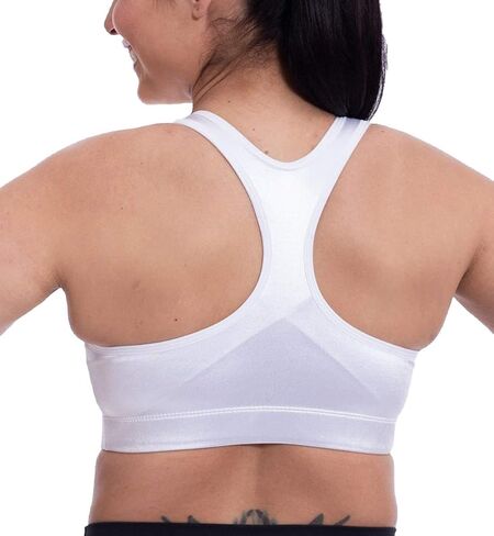 ENELL Women's Full Coverage Racerback Sports Bra (102) in Saudi Arabia