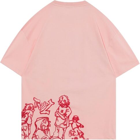 Vamtac Oversized Graphic Tees Y2k Vintage Tees for Men Women Streetwear Unisex T Shirts in Saudi Arabia