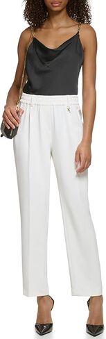 Karl Lagerfeld Paris Women's Everyday Relaxed Casual Pant in Saudi Arabia