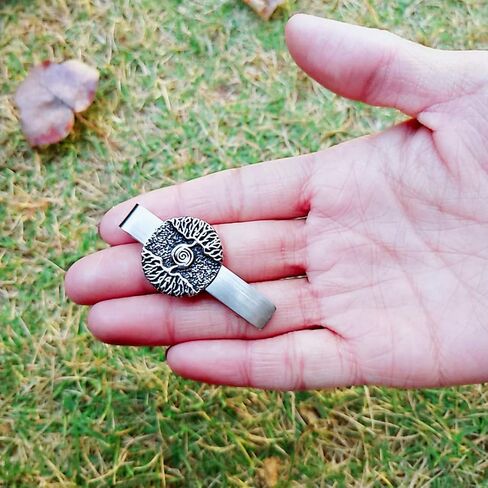 مشابك ربطة عنق من الفولاذ المقاوم للصدأ من غوشوانج فايكينغ تشمال إغدراسيل شجرة الحياة التعويذة in Kuwait