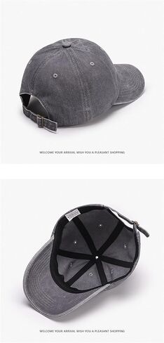 قبعة بيسبول للنساء من نوفنو، يمكن ربطها بشعر لتصبح قبعة مع شعر مستعار/قبعة، قبعة الأب المغسولة العتيقة in Kuwait