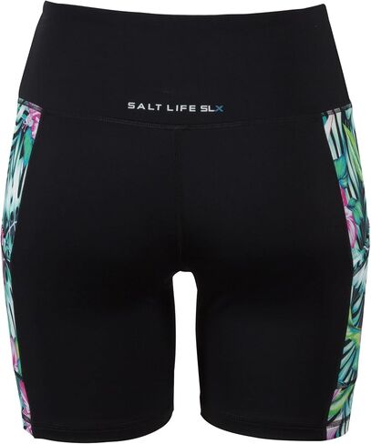 Salt Life Women's Blue Hawaiian Performance Bike Short in Saudi Arabia