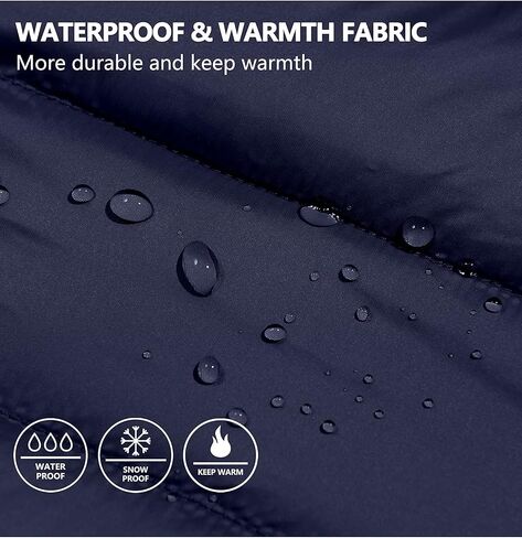 سروال منتفخ خفيف الوزن للسيدات من Little Donkey Andy، سروال منتفخ مبطن وعازل للتزلج لثلج الشتاء in Kuwait