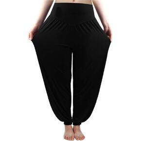 سراويل حريمي من fitglam سراويل يوجا هيبي بوهو للشاطئ صيفية فضفاضة للركض مقاس كبير