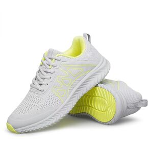 vibdiv Sneakers Women Running Walking Shoes Rubber Fitness Training Gym Non-Slip Stylish