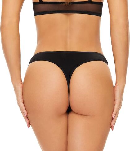 ملابس داخلية نسائية بدون خياطة من n.fiosta، ​​منخفضة الارتفاع، مثيرة، لا تظهر الملابس الداخلية، عبوة من 3 قطع in Kuwait