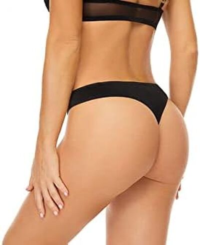 ملابس داخلية نسائية بدون خياطة من n.fiosta، ​​منخفضة الارتفاع، مثيرة، لا تظهر الملابس الداخلية، عبوة من 3 قطع in Kuwait