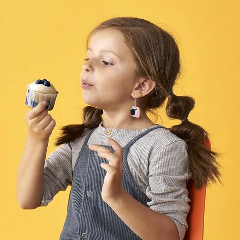 ريوسو 40 زوجًا من الأقراط الغريبة اللطيفة والمضحكة والقرط الغائر والزهور الغذائية والفطر والحلوى والبط وزجاجة المياه ديناصور وفراشة الفراولة والحيوانات المجنونة وغير التقليدية مجموعة أقراط متدلية للنساء in Kuwait