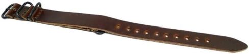 Da Luca MADE IN USA Horween Leather Military Watch Strap (PVD Buckle) 18mm 20mm 22mm 24mm 26mm Essex Dublin Chromexcel Leathers in Saudi Arabia