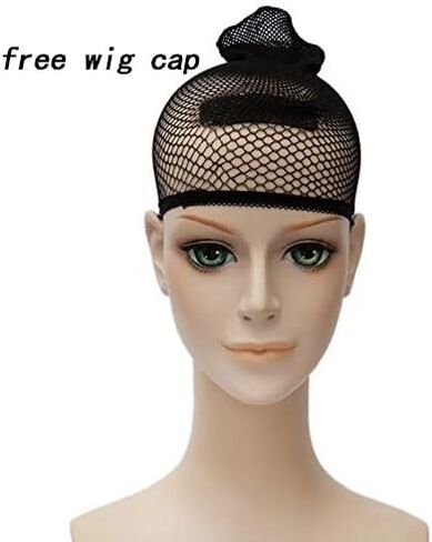 شعر مستعار جوين أشقر وردي لحفلات ستايسي كوسبلاي، شعر مستعار متدرج + قبعة شعر مستعار لحفلات الهالوين التنكرية in Kuwait