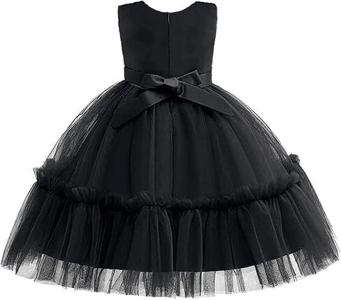 TUIJI Girls Christmas Dress Lace Flower Girl Wedding Prom Pageant Birthday Party Toddler Girl Formal Dress in Kuwait
