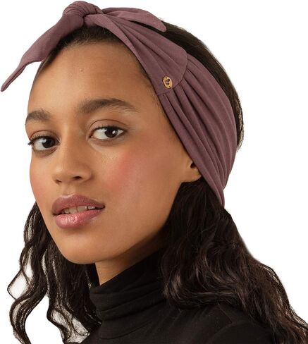 BLOM Premium Beau Tie- Adjustable Headbands for Women - Non Slip Headbands for Gym, Yoga or Travel- Use as Hair Wrap- Wide Elastic Head Wrap Hair Accessories Made in Bali in Saudi Arabia