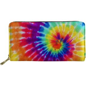 JEOCODY Galaxy Star Wallet Zip Around Clutch Travel Coin Purse Card Holder for Women Men Girls Gift in Kuwait