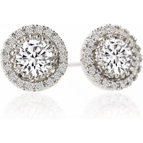 هدية A+O لوصيفة العروس، أو عمود كريستالي أو أقراط مشبكة باللون الفضي، والذهبي، والذهبي الوردي in Kuwait