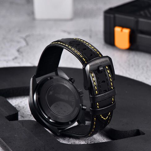 HaiQin Pagani Design 1779 Luxury Men's Quartz Chronograph Moon Skeleton Watches Japan Movement AR Sapphire Glass Stainless Steel Case Waterproof Analog Watch in Saudi Arabia
