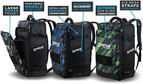 Virtue Gambler Backpack - Ultra Lightweight Expandable Gear Bag - 4400 Cubic Inch Storage Capacity in Kuwait