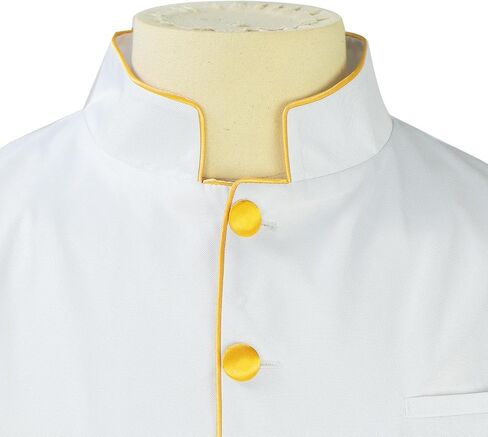 chigemianbaoba Men's Short Cassock Church Choir Minister Robe Pulpit Liturgical Clergy Robe Coat in Saudi Arabia