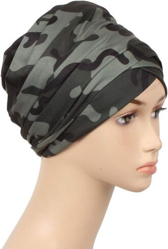 غطاء رأس أفريقي سهل الارتداء، وشاح طويل، شال عمامة، غطاء رأس بوهيمي in Kuwait