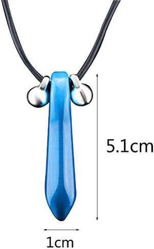 ماستر اونلاين قلادة نينجا [عبوتان] قلادة بدلاية بتصميم شخصية تسونادي اوزوماكي من انيمي (ازرق واخضر) in Kuwait