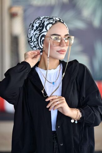 Cross Turban-Turbans for Women-Hijab for Women|Hair Wraps-Head Wraps for Women|Hijab Undercap-Caps-Instant Hijab in Saudi Arabia