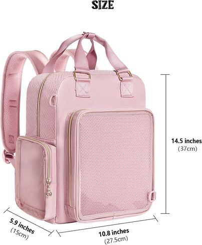 Prokva Ita Backpack Pin Display Bag with Inserts for Pins, Cute Ita Bag for Anime Cosplay and Concert, Pink (Patent Design) in Saudi Arabia