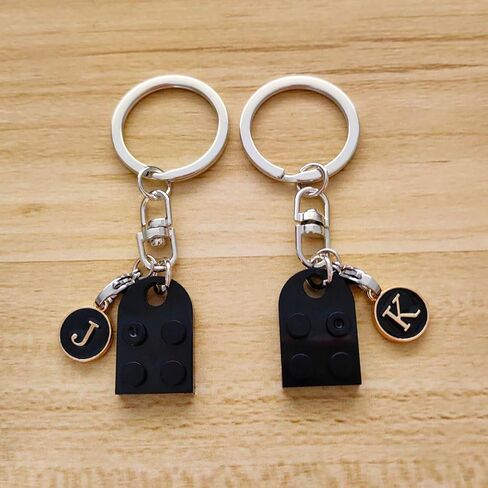 ميميكس سلسلة مفاتيح شخصية متطابقة على شكل قلب للزوجين للصديق والصديقة وعيد الحب والكريسماس in Kuwait