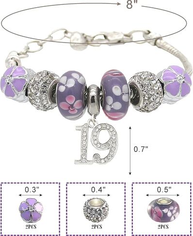 قلادة سوار عيد الميلاد التاسع عشر من VeryMerryMakering، هدايا عيد الميلاد التاسع عشر للفتيات in Kuwait