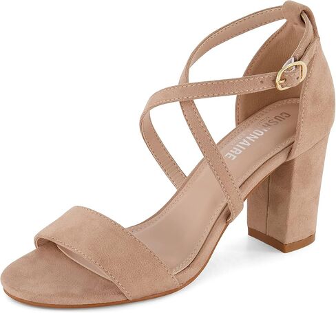 CUSHIONAIRE Women's Jules dress heel sandal with +Comfort Foam in Saudi Arabia