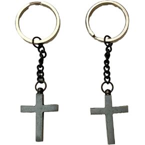 God's Way Keychain Baptism Brass Christian Cross Key Ring - Religious Souvenir Keychain Gift in Kuwait