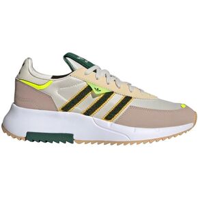 حذاء رجالي من adidas Retropy F2، ألومينا/أخضر داكن، 11 M in Kuwait