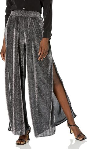 Ramy Brook Women's Sparkle Athena Wide Leg Pant in Saudi Arabia