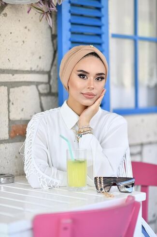 Cross Turban-Turbans for Women-Hijab for Women|Hair Wraps-Head Wraps for Women|Hijab Undercap-Caps-Instant Hijab in Saudi Arabia