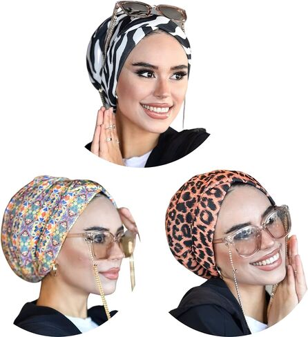 Cross Turban-Turbans for Women-Hijab for Women|Hair Wraps-Head Wraps for Women|Hijab Undercap-Caps-Instant Hijab in Saudi Arabia