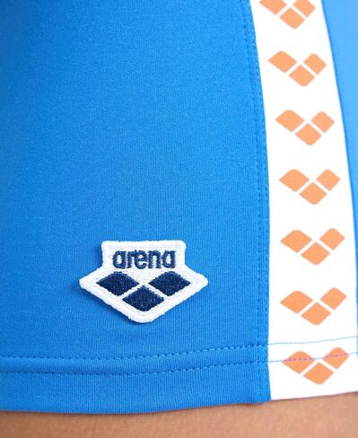ARENA Icons Women's Lorella Team Shorts Training Gym Workout Bottoms MaxDry Fabric High-Rise Tight Fit Elastic Waistband in Saudi Arabia