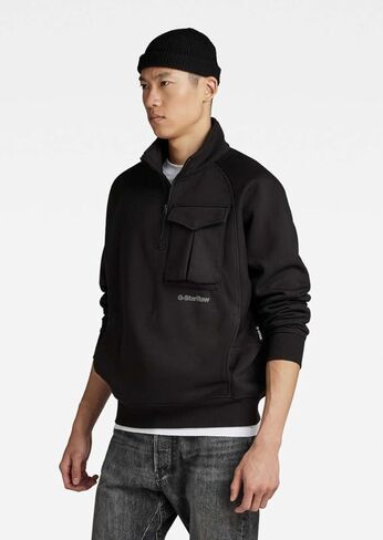سترة Anorak فضفاضة بأكمام طويلة للرجال من G-STAR RAW in Kuwait