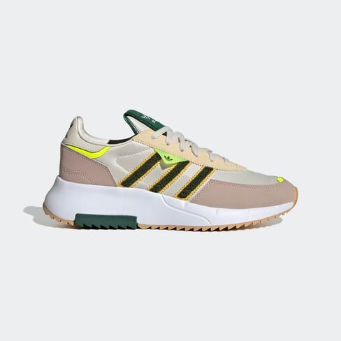 حذاء رجالي من adidas Retropy F2، ألومينا/أخضر داكن، 11 M in Kuwait