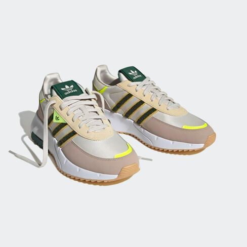 حذاء رجالي من adidas Retropy F2، ألومينا/أخضر داكن، 11 M in Kuwait