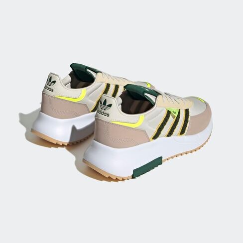 حذاء رجالي من adidas Retropy F2، ألومينا/أخضر داكن، 11 M in Kuwait